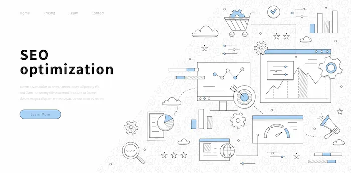NOTRE HISTOIRE SEO vitesse chargement site web taille fichiers réduite amélioration référencement renforce visibilité moteurs de recherche responsive design accessibilité smartphones tablettes Nous sécurisons également votre site grâce au protocole HTTPS, via un certificat SSL fourni par notre hébergeur performant O2switch, l’un des plus populaires en France.